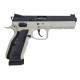 Страйкбольный пистолет KJW CZ SHADOW 2 Urban Grey GBB, черный, металл, модель SHADOW2-UG.CO2